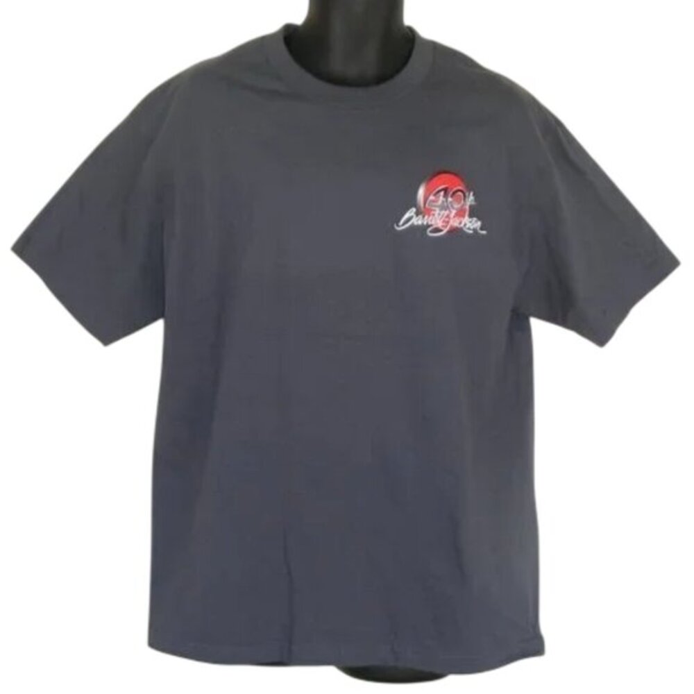 new BARRETT JACKSON Tshirt, L, 40th Anniversary, Classic car auction, Black,2011